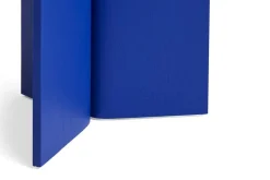 - Bord - Slit - Slit Table Wood - Vived Blue/Blå - Ø35 x H47 cm^Hay New