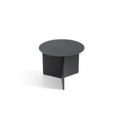 - Bord - Slit table round - Sort/Black - Stål/Steel - Ø45 cm*Hay Clearance