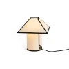- Bordlampe - Ava Pyramid - Sort/Hvid - H32 cm^Hay Hot