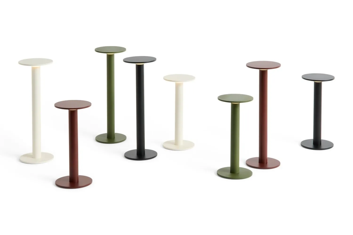 - Bærbar Lampe - Host - H30 cm - Iron Red^Hay Online