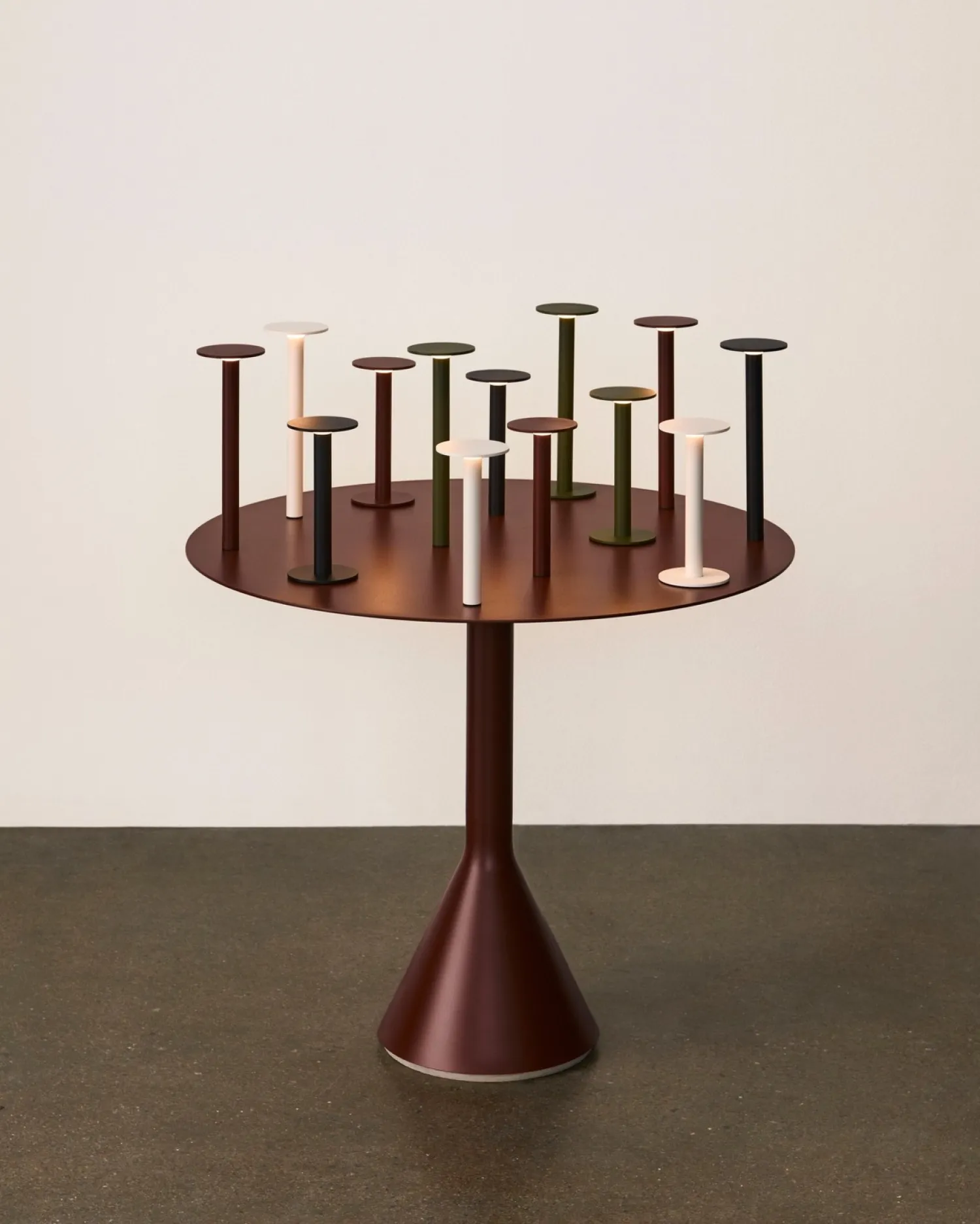 - Bærbar Lampe - Host - H22 cm - Olive*Hay New