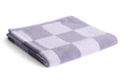 - Check Bath Towel (Organic) - W70 x L136 - Lavender - Lavender - 669*Hay