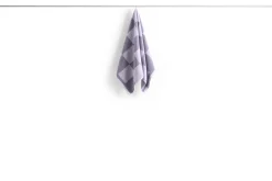 - Check Hand Towel (Organic) - W50 x L90 - Lavender - Lavender - 329*Hay