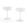 - Cocktail glas - Tint Coupe Glass - 2 stk. - Pink^Hay