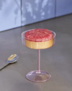 - Cocktail glas - Tint Coupe Glass - 2 stk. - Pink^Hay