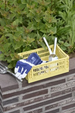 - Colour Kasse - Recycled - Small - Dusty yellow - støvet gul*Hay Hot