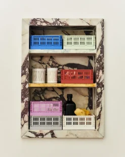 - Colour Kasser - Recycled - Mini - Rød - Red - 2 stk^Hay Outlet