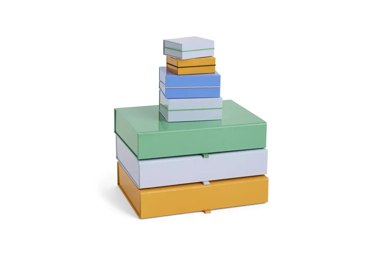 - Colour Storage Jewellery Box - Smykkeskrin - Egg Yolk gul*Hay Clearance