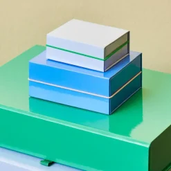 - Colour Storage Travel Jewellery Box - Smykkeskrin - Small - Blå*Hay Online