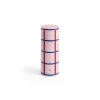 - Column Candle - Light pink, red, bordeaux and dark blue^Hay Outlet