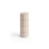 - Column Candle - Off-white with blue grid check^Hay Outlet