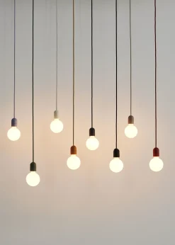 - Common Pendant Cord Set - Lampefatning med ledning - Garden green*Hay Online