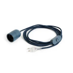 - Common Table Cord Set - Lampefatning med ledning - Anthracite blue*Hay New