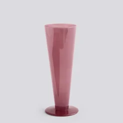 - Conical Vase - Medium - Rose/mørk rød^Hay Discount