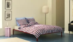 - Connect Bed - Sengeramme - Rød - 180 x 200 cm^Hay