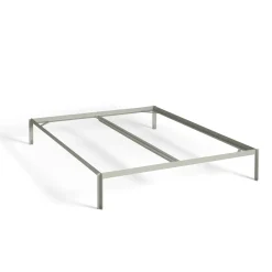 - Connect Bed - Sengeramme - Varm grå - 160 x 200 cm - med supportbar i midten*Hay Outlet