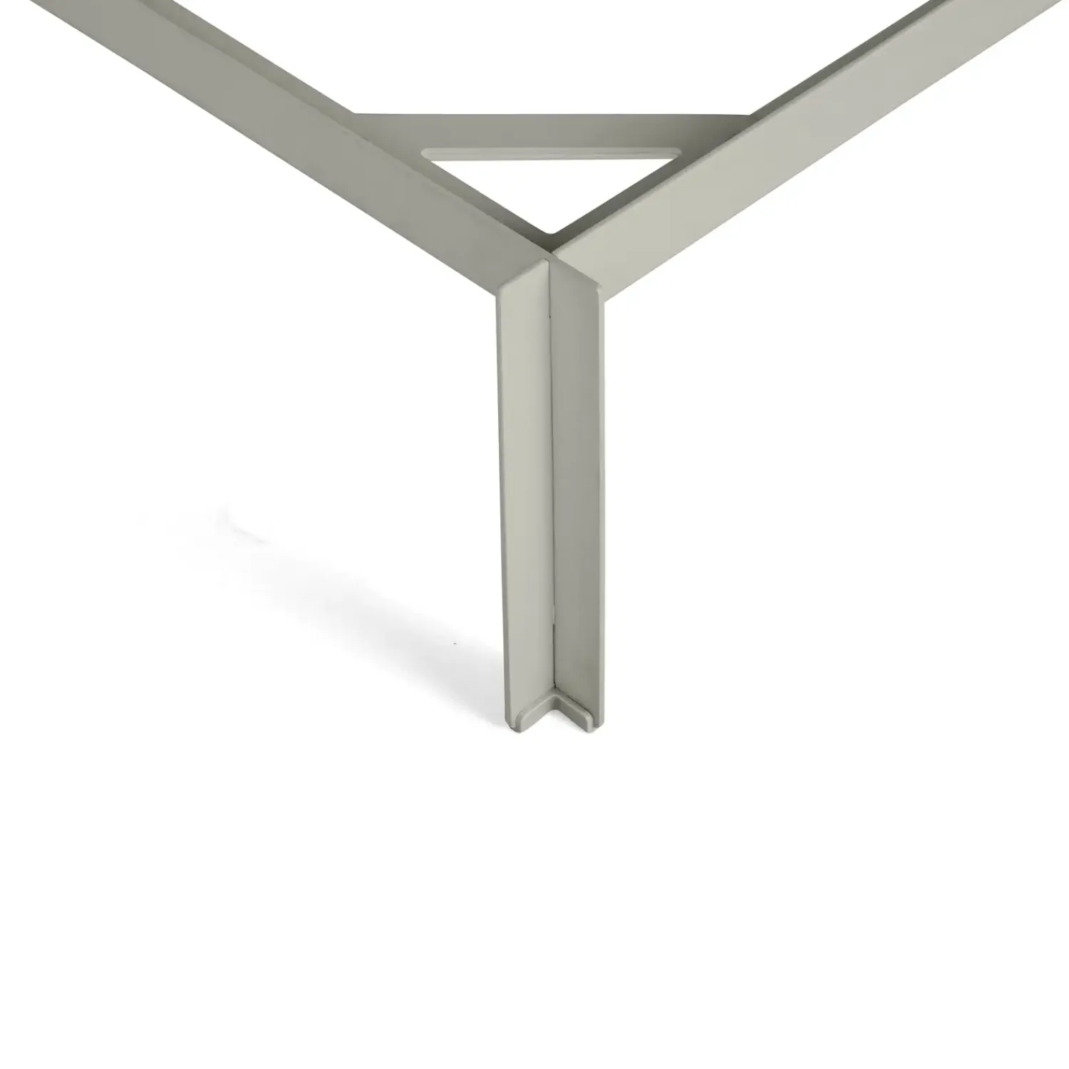 - Connect Bed - Sengeramme - Varm grå - 160 x 200 cm - med supportbar i midten*Hay Outlet