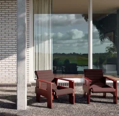 - Crate quilted hynde til loungestol - Jern rød / Iron red^Hay Clearance