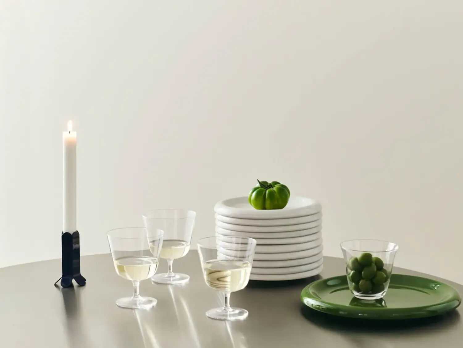 - Curve Stem Glass - Set of 2 - Small*Hay Sale