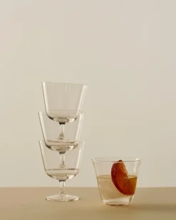 - Curve Stem Glass - Set of 2 - Small*Hay Sale