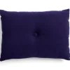 - Dot Cushion - Linen - Dark blue^Hay Online