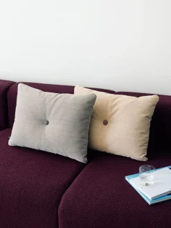 - Dot Cushion - Steelcut Trio - Green^Hay Clearance