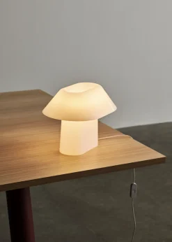 - Drome Table Lamp - White Opal*Hay Clearance