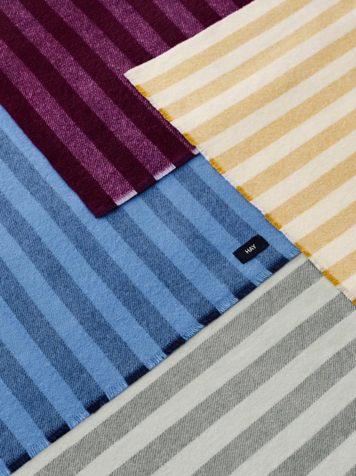 - Duo Throw - W130 x L180 - Sky blue^Hay Outlet