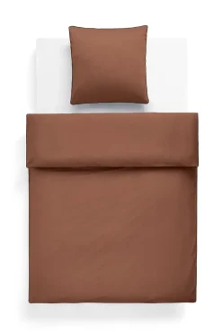 - Dynebetræk - Outline Duvet - Milk Chocolate - 140x200 cm*Hay Sale