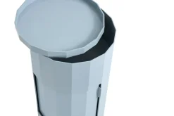 - Facet Cabinet - Low - Eggshell - Hvid - 49 cm - sidebord med hjul*Hay Clearance