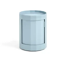 - Facet Cabinet - Misty Blue - low - sidebord - blå - med hjul*Hay Hot