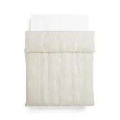 - Fineline Duvet Cover - 140 x 220 - Ivory^Hay Discount