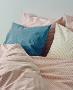 - Fineline Duvet Cover - 200 x 220 - Soft pink^Hay