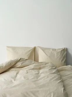 - Fineline Duvet Cover - 140 x 200 - Ivory*Hay Sale