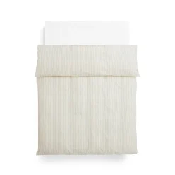 - Fineline Duvet Cover - 200 x 200 - Ivory*Hay Clearance