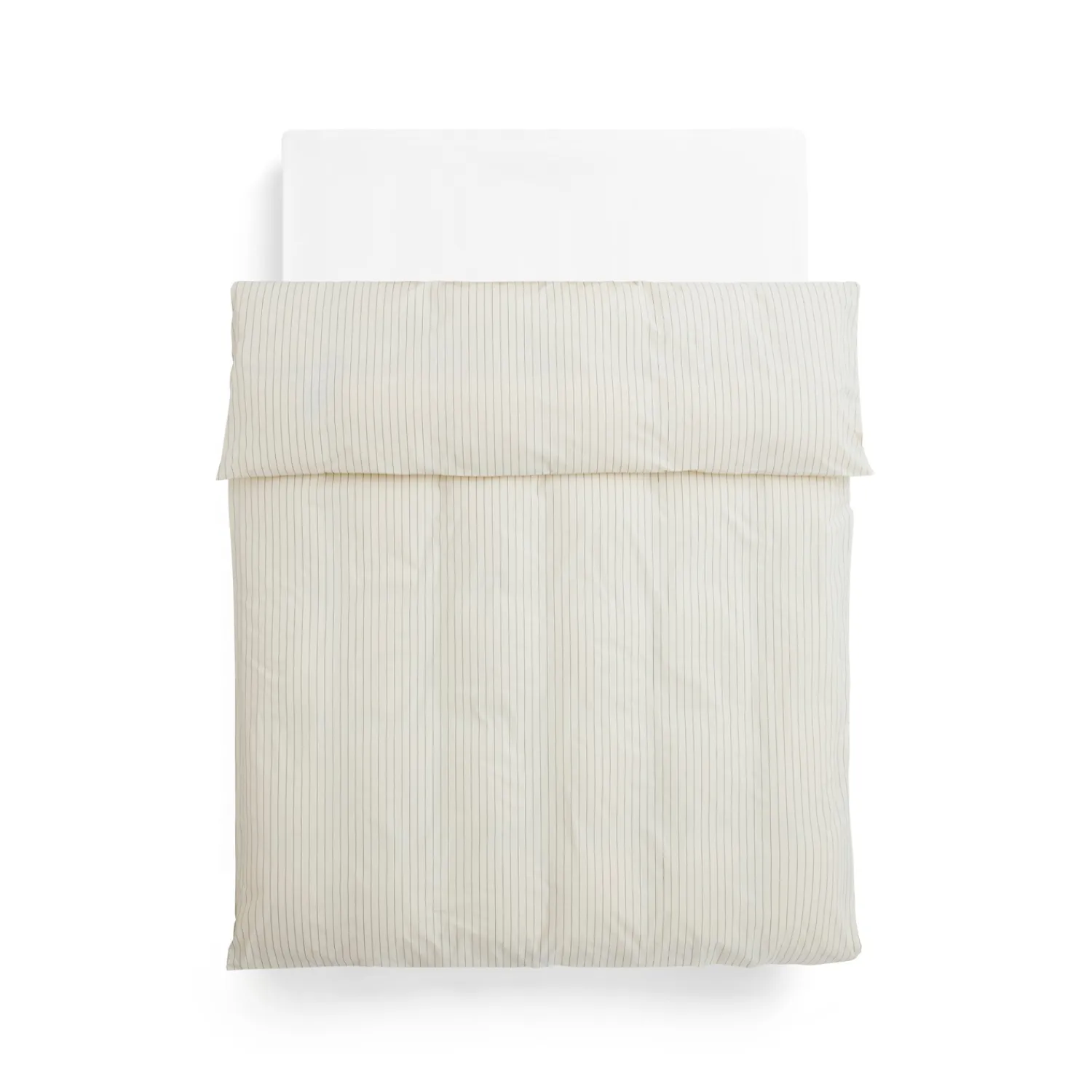 - Fineline Duvet Cover - 200 x 200 - Ivory*Hay Clearance