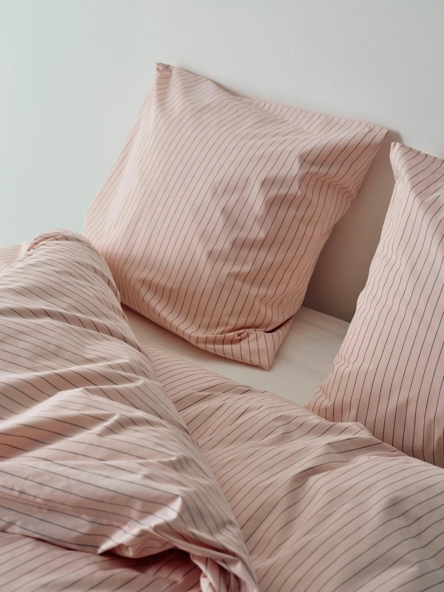 - Fineline Pillow Case - 63 x 60 - Soft pink^Hay Sale