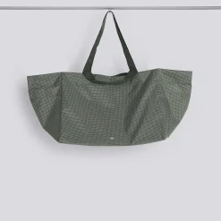 - Grid Weekend Bag - Large - Grøn*Hay New