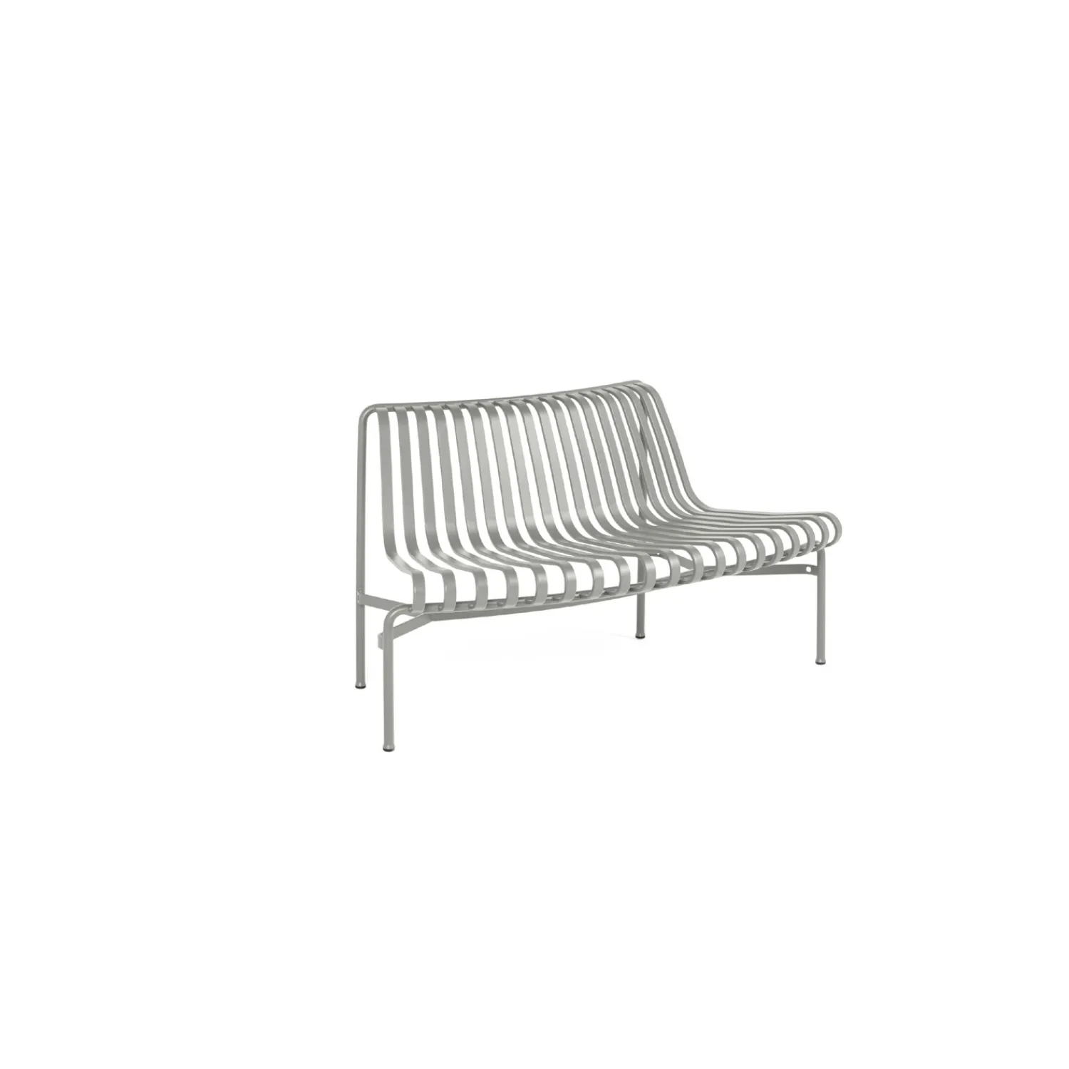 - Havebænk - Palissade Park Dining Bench - Out - Add-on - Lysegrå / Sky Grey^Hay Online