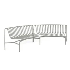 - Havebænk Park - Palissade Park Dining Bench - 2 x In - Starter - Lysegrå / Sky Grey (2 bænke)*Hay Online