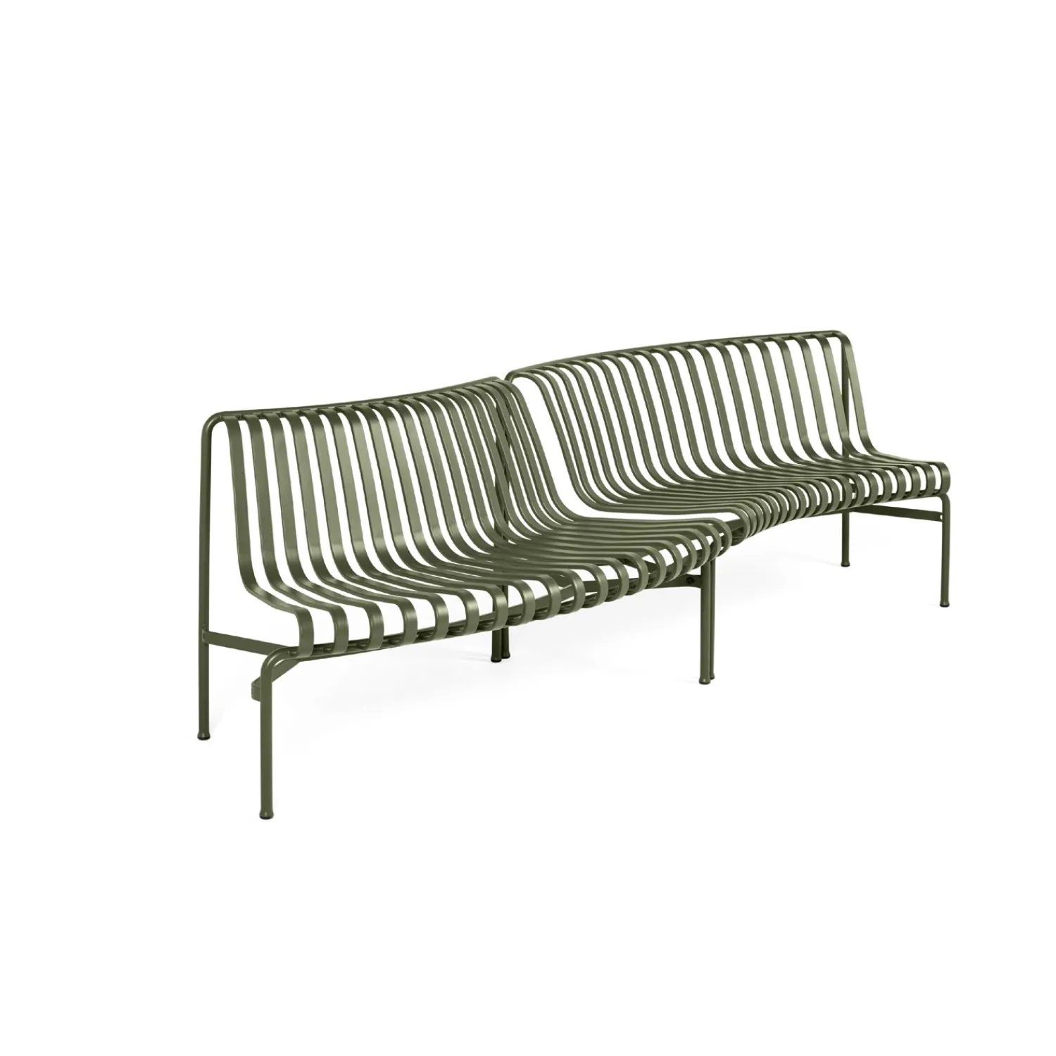 - Havebænk Park - Palissade Park Dining Bench - In/Out - Starter - Oliven (2 bænke)*Hay Hot