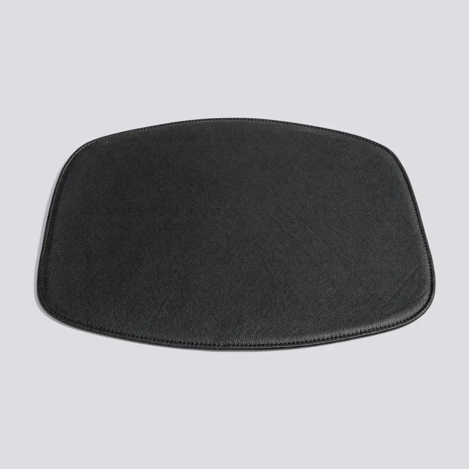 - Hynde / Pude i sort læder til AAC stol uden armlæn^Hay