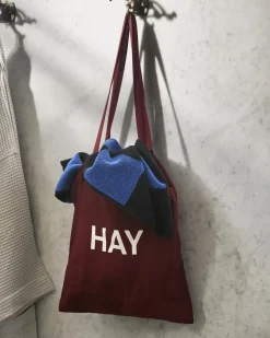 - Indkøbsnet - Tote Bag - Burgundy*Hay Sale