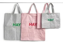 - Indkøbstaske - Candy Mono Bag - Medium - Lys Pink*Hay