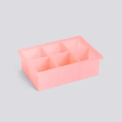 - Isterningebakke - Ice Cube Tray - 6 Cubes - XX-Large - Pink*Hay Clearance
