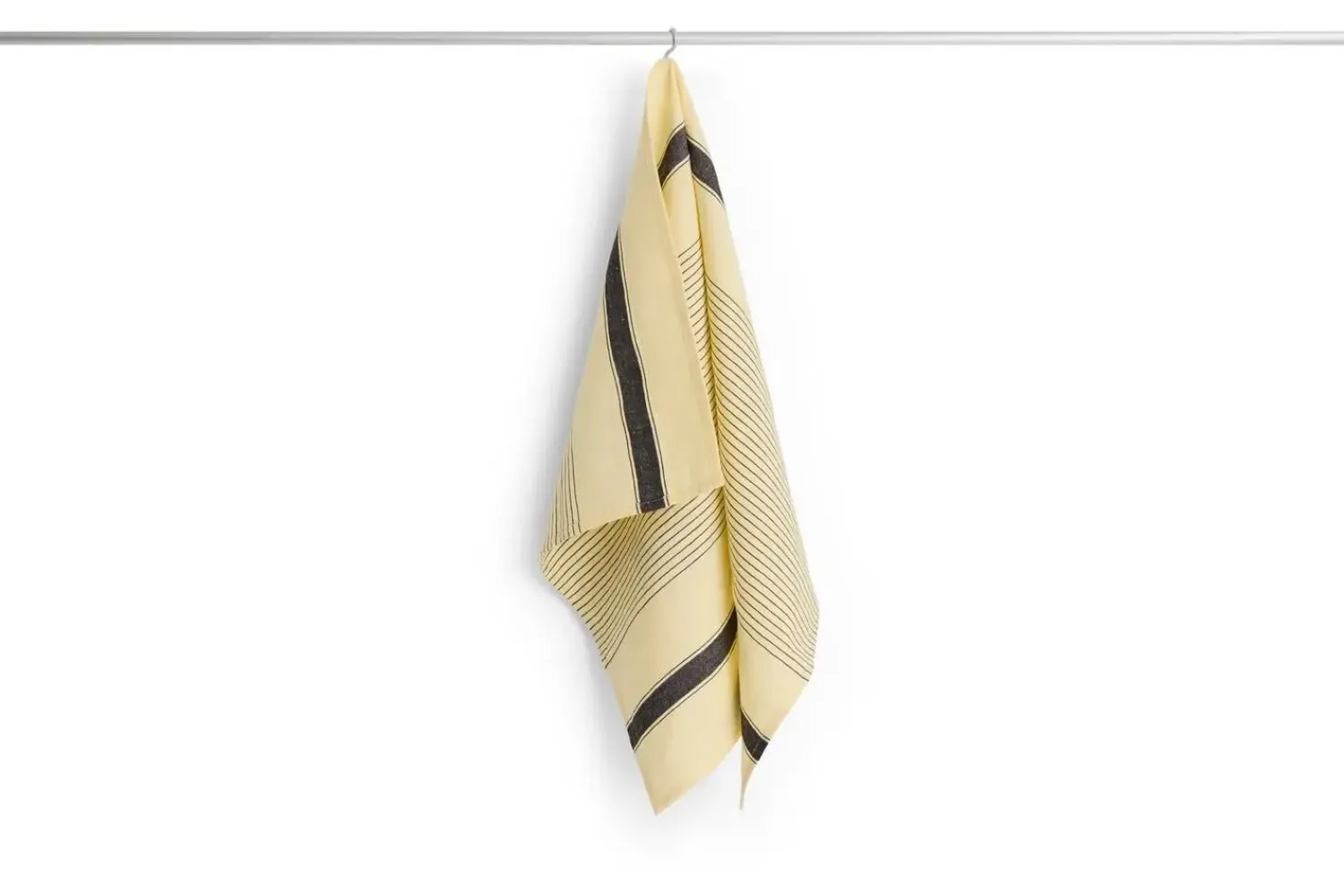 - Linear Tea Towel - W52 x L80 -Soft Yellow - Soft yellow - 219*Hay Outlet