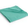 - Linen Bedspread - 240 x 260 - Emerald Green - Emerald green - 3349*Hay Best