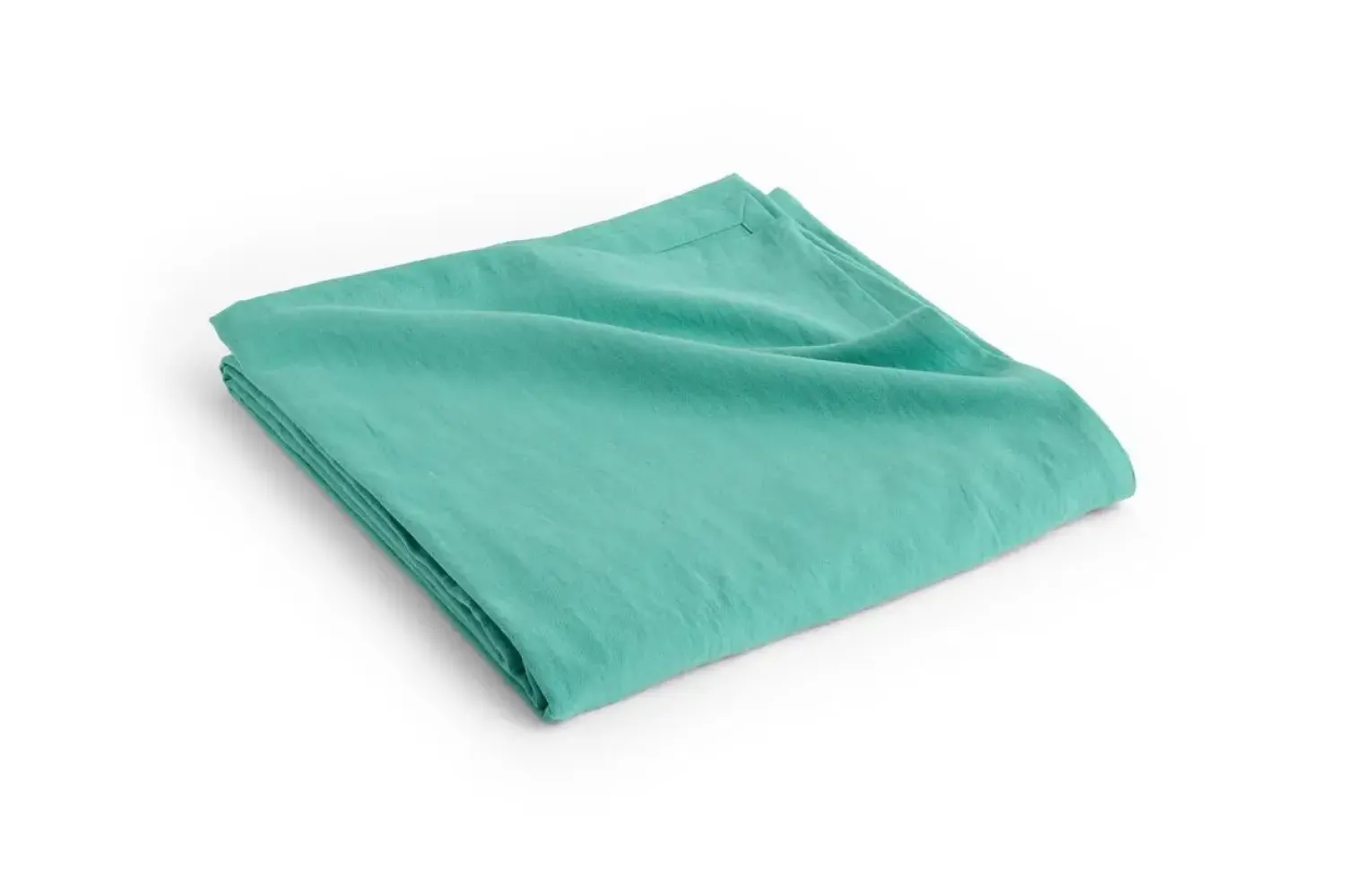 - Linen Bedspread - 240 x 260 - Emerald Green - Emerald green - 3349*Hay Best