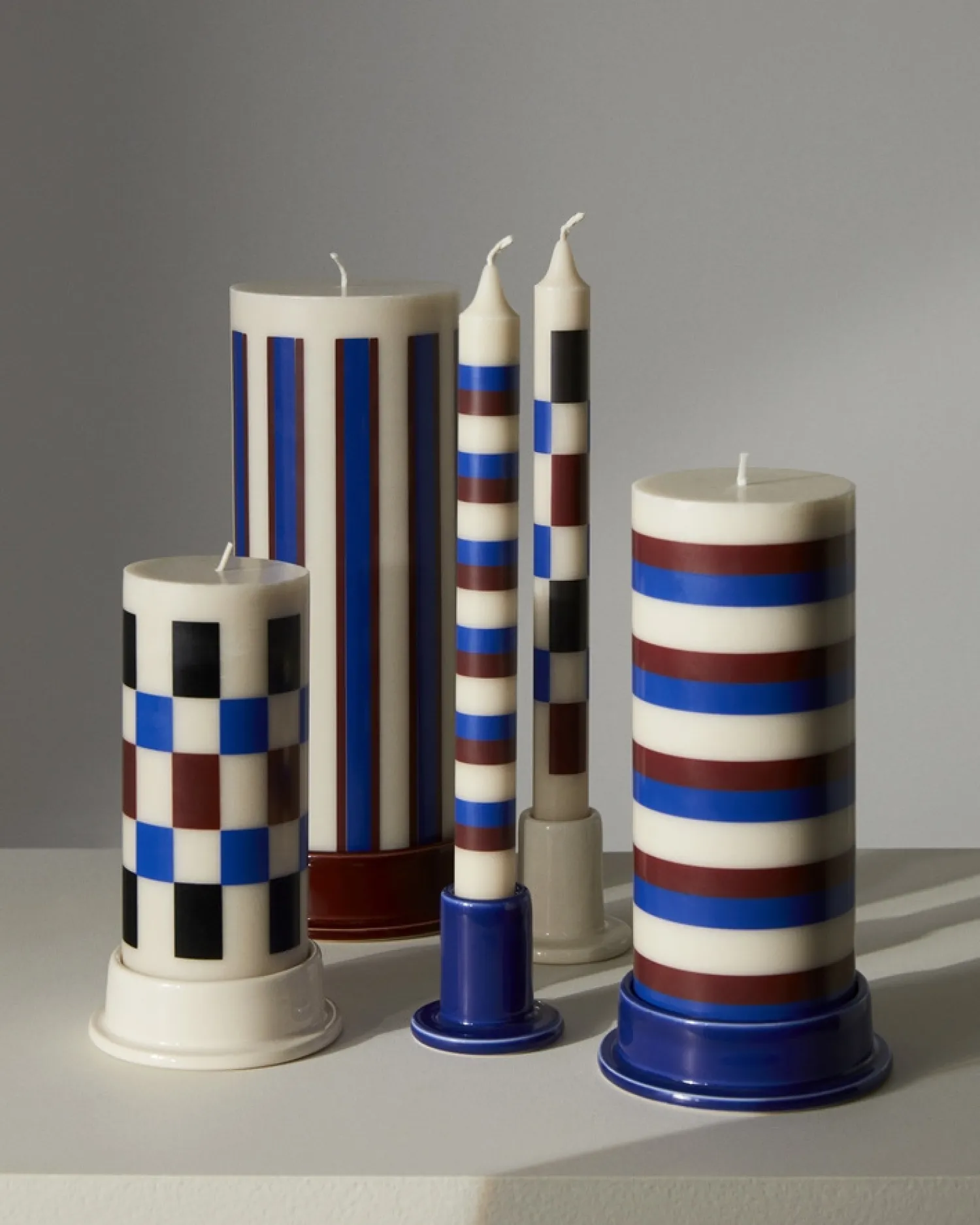 - Lysestage - Column - Large - Lime White^Hay Hot