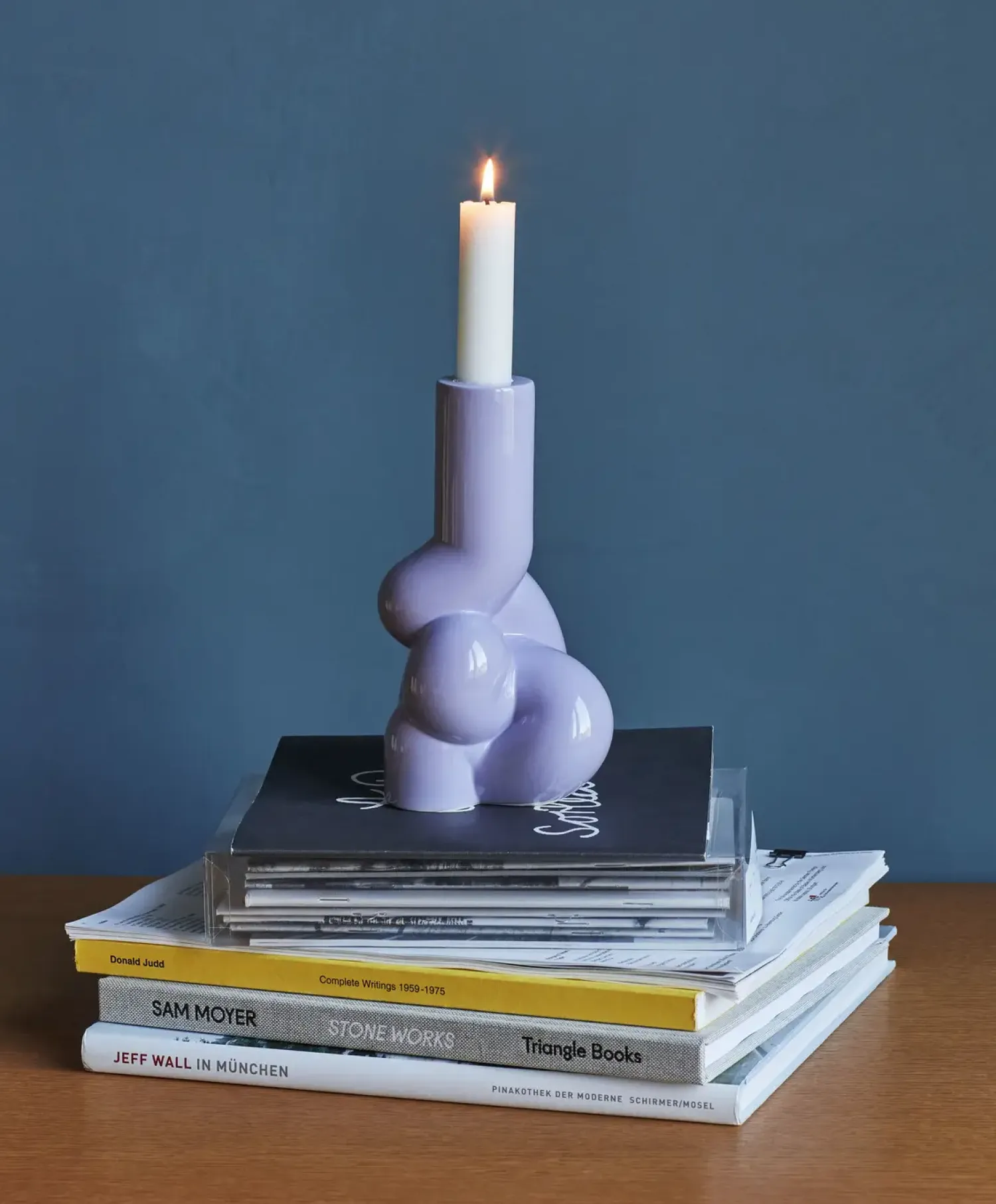 - Lysestage - Complot - Soft Lavender - lilla*Hay